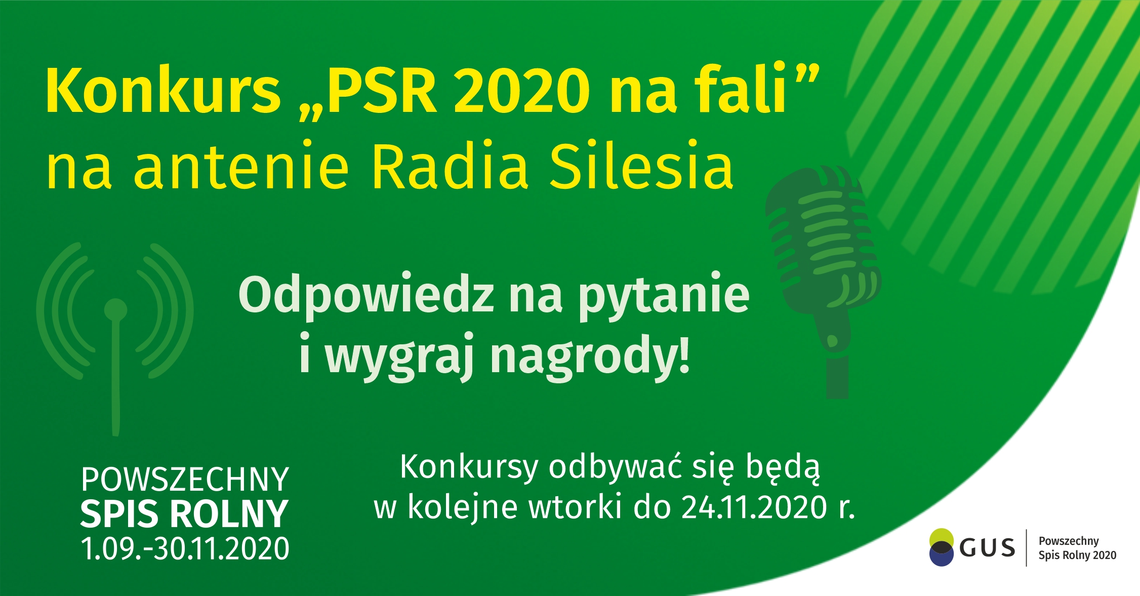 Konkurs związany ze spisem rolnym.