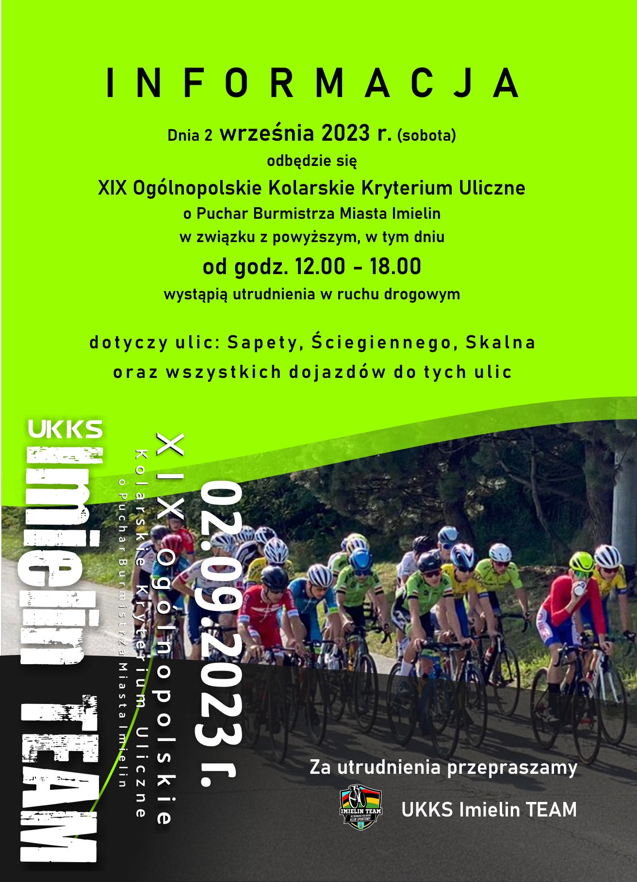 XIX Ogólnopolskie Kryterium Uliczne w Imielinie, 02.09.2023 r ...